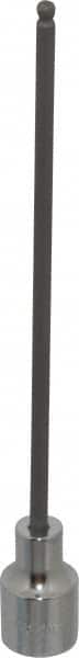 Blackhawk by Proto - 3/8" Drive, 4mm Hex Bit Socket - 6" OAL, 5-1/4" Bit Length, Ball End - Exact Tooling
