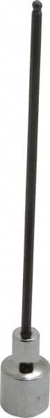 Blackhawk by Proto - 3/8" Drive, 1/8" Hex Bit Socket - 6" OAL, 5-1/4" Bit Length, Ball End - Exact Tooling