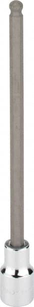 Blackhawk by Proto - 3/8" Drive, 1/4" Hex Bit Socket - 6" OAL, 5-23/64" Bit Length, Ball End - Exact Tooling