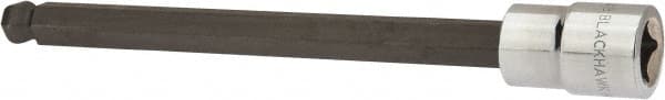 Blackhawk by Proto - 3/8" Drive, 3/8" Hex Bit Socket - 6" OAL, 5-23/64" Bit Length - Exact Tooling