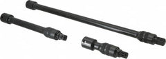 Proto - 3/8" Drive Socket Locking Extension Set - 3 Pieces, Includes 3, 6, 12" Lengths - Exact Tooling