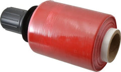 Stretch Associates - 5" x 1,000' 80 Gauge Red Bundling Stretch Film with Dispenser - 4 Piece, 80 Gauge, Red - Exact Tooling