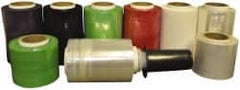 Stretch Associates - 3" x 1,000' 80 Gauge Black Bundling Stretch Film with Dispenser - 4 Piece, 80 Gauge, Black - Exact Tooling