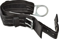 Miller - Size L, 39 to 47 Inch Waist, 3 Inch Wide, Single D Ring Style Body Belt - Nylon Webbing, Include Comfort Pad, Tongue Buckle Connection - Exact Tooling