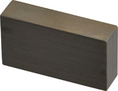 Mitutoyo - 0.75" Rectangular Steel Gage Block - Accuracy Grade 0, Includes Certificate of Inspection - Exact Tooling