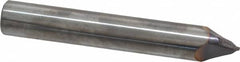 Niagara Cutter - 3/8" Diam 2 Flute Single End Solid Carbide Chamfer Mill - Exact Tooling