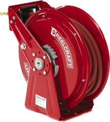 Reelcraft - 50' Spring Retractable Hose Reel - 300 psi, Hose Included - Exact Tooling