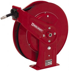 Reelcraft - 50' Spring Retractable Hose Reel - 4,800 psi, Hose Included - Exact Tooling