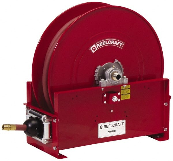 Reelcraft - 75' Spring Retractable Hose Reel - 250 psi, Hose Included - Exact Tooling