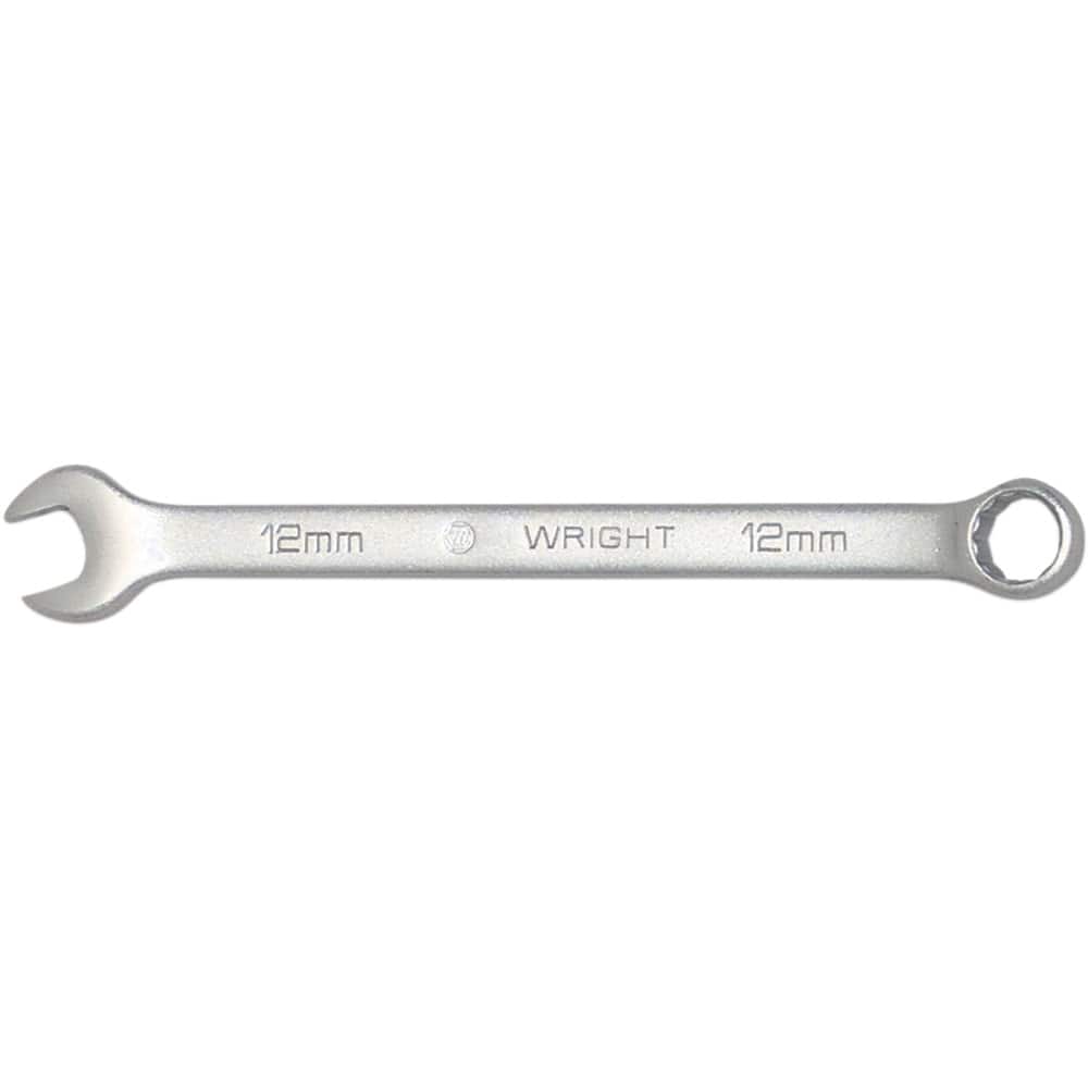 Wright Tool & Forge - Combination Wrenches; Type: Combination Wrench ; Tool Type: Metric ; Size (mm): 6 ; Number of Points: 12 ; Finish/Coating: Satin Finish ; Material: Alloy Steel - Exact Tooling