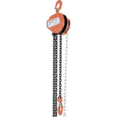 Vestil - 2,000 Lb Lifting Capacity, 15' Lift Height, Hand Hoist - Made from Chain - Exact Tooling
