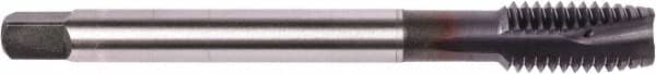 Union Butterfield - 1/4-20 UNC, 3 Flute, TiCN Finish, Powdered Metal Spiral Point Tap - Plug Chamfer, Right Hand Thread, 3.15" OAL, 0.669" Thread Length, 0.255" Shank Diam, 2B Class of Fit, Series 1674 - Exact Tooling