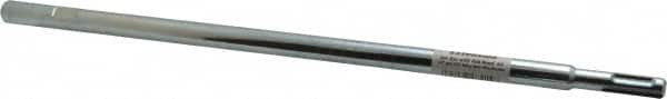 Red Head - 12" Long x 3/8" Rod Diam, Tube Brush Extension Rod - 3/8" Shank Diam, 12" OAL - Exact Tooling