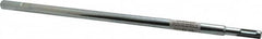 Red Head - 12" Long x 3/8" Rod Diam, Tube Brush Extension Rod - 3/8" Shank Diam, 12" OAL - Exact Tooling