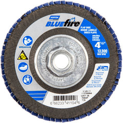 ‎4-1/2″ × 5/8″-11 Type 29 BlueFire Flap Disc - Exact Tooling