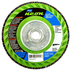 ‎4-1/2 × 5/8 - 11″ Gemini Plastic Flat Flap Disc Type 27 P40 Grit R766 Zirconia Alumina - Exact Tooling
