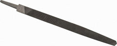 Value Collection - 12.09" Long, Smooth Cut, Triangle American-Pattern File - Double Cut, 0.59" Overall Thickness, Tang - Exact Tooling