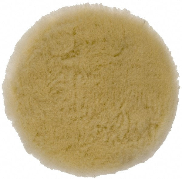 Porter-Cable - 6" Diam Wool Bonnet Pad - Hook & Loop Attachment - Exact Tooling