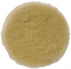 Porter-Cable - 6" Diam Wool Bonnet Pad - Hook & Loop Attachment - Exact Tooling