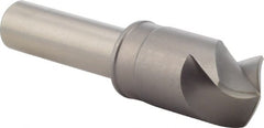 M.A. Ford - 3/4" Head Diam, 1/2" Shank Diam, 3 Flute 120° High Speed Steel Countersink - Exact Tooling