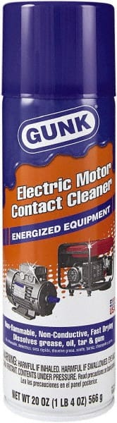 Gunk - Tetrachloroethylene Electrical Cleaner - 22 oz Aerosol Can - Exact Tooling