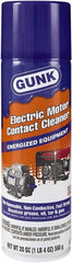 Gunk - Tetrachloroethylene Electrical Cleaner - 22 oz Aerosol Can - Exact Tooling