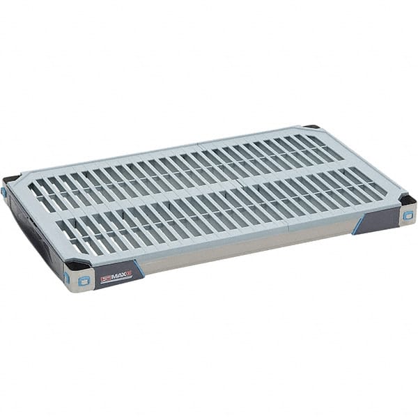 Metro - 30" Wide, 1-1/2" High, Open Shelving Shelf - Polymer, 18" Deep, Use with Metro Max I - Exact Tooling