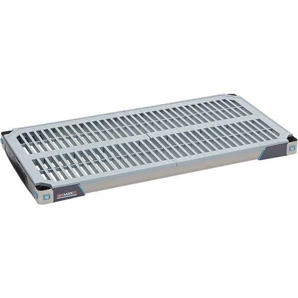 Metro - 36" Wide, 1-1/2" High, Open Shelving Shelf - Polymer, 18" Deep, Use with Metro Max I - Exact Tooling
