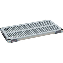 Metro - 36" Wide, 1-1/2" High, Open Shelving Shelf - Polymer, 18" Deep, Use with Metro Max I - Exact Tooling