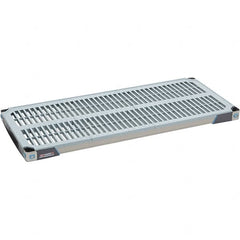 Metro - 42" Wide, 1-1/2" High, Open Shelving Shelf - Polymer, 18" Deep, Use with Metro Max I - Exact Tooling