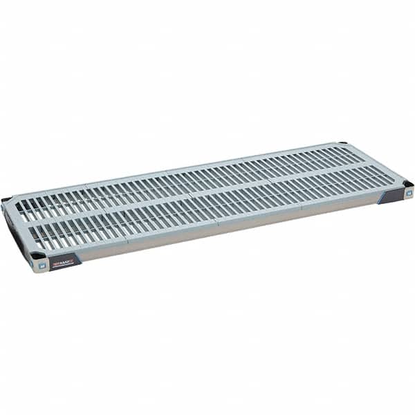 Metro - 54" Wide, 1-1/2" High, Open Shelving Shelf - Polymer, 18" Deep, Use with Metro Max I - Exact Tooling