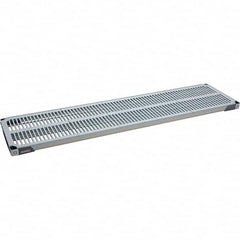 Metro - 72" Wide, 1-1/2" High, Open Shelving Shelf - Polymer, 18" Deep, Use with Metro Max I - Exact Tooling