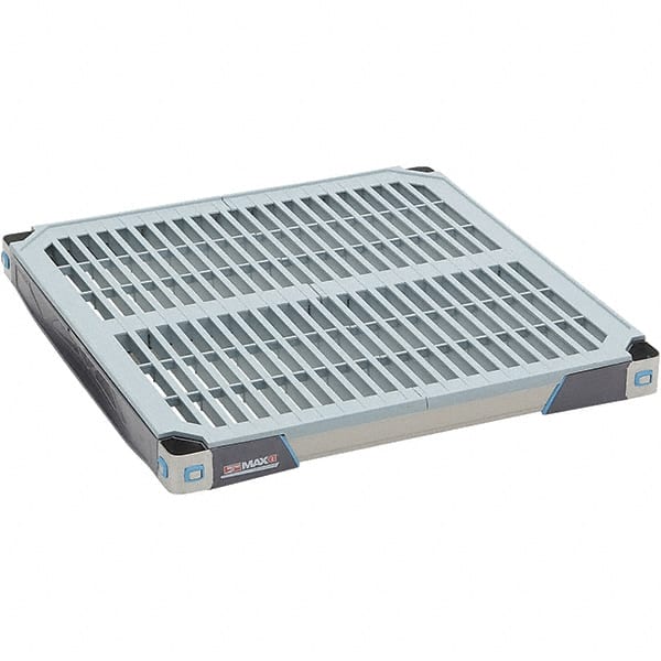 Metro - 24" Wide, 1-1/2" High, Open Shelving Shelf - Polymer, 24" Deep, Use with Metro Max I - Exact Tooling