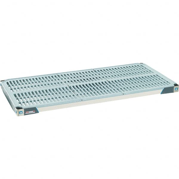 Metro - 48" Wide, 1-1/2" High, Open Shelving Polymer Shelf - Polymer, 24" Deep, Use with Metro Max I - Exact Tooling