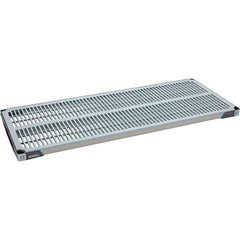 Metro - 60" Wide, 1-1/2" High, Open Shelving Polymer Shelf - Polymer, 24" Deep, Use with Metro Max I - Exact Tooling