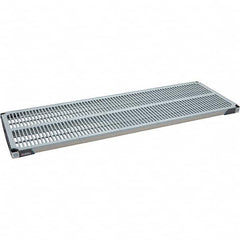 Metro - 72" Wide, 1-1/2" High, Open Shelving Polymer Shelf - Polymer, 24" Deep, Use with Metro Max I - Exact Tooling