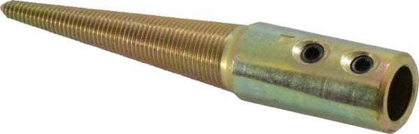 Made in USA - Buffing Wheel Buffing Spindle - 1/2" ID x 3/4" OD, Left Hand Thread - Exact Tooling