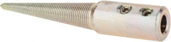 Made in USA - Buffing Wheel Buffing Spindle - 3/8" ID x 3/4" OD, Left Hand Thread - Exact Tooling