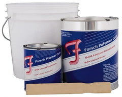 Forsch Polymer Corp - 10 Lb Kit Tan Polyurethane Castable Rubber - 100°F Max Operating Temp, 10 min Tack Free Dry Time, 24 hr Full Cure Time, Series URS 5194 - Exact Tooling