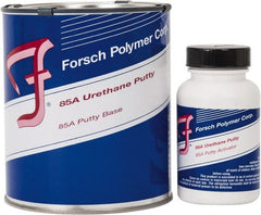 Forsch Polymer Corp - 1 Lb Kit Gray Urethane Putty - 20 min Tack Free Dry Time, 48 hr Full Cure Time, Series URS 5685 - Exact Tooling
