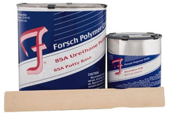 Forsch Polymer Corp - 4 Lb Kit Gray Urethane Putty - 20 min Tack Free Dry Time, 48 hr Full Cure Time, Series URS 5685 - Exact Tooling