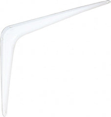 National Mfg. - 100 Lb Capacity, White Shelf Brackets - 8" Long x 10" High x 1-1/2" Wide - Exact Tooling