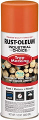 Rust-Oleum - 12 fl oz Fluorescent Orange Marking Paint - 300' Coverage, Modified Alkyd Formula, >500 gL VOC - Exact Tooling