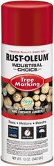 Rust-Oleum - 12 fl oz Red Marking Paint - 300' Coverage, Modified Alkyd Formula, >500 gL VOC - Exact Tooling