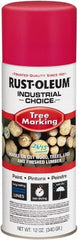 Rust-Oleum - 12 fl oz Fluorescent Pink Marking Paint - 300' Coverage, Modified Alkyd Formula, >500 gL VOC - Exact Tooling