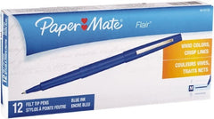Paper Mate - Needle Porous Point Pen - Blue - Exact Tooling