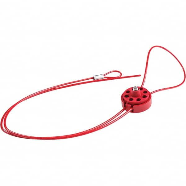 Brady - Cable Lockouts Cable Length (Feet): 4.917 Number of Lockout Points: 8 - Exact Tooling