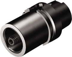 Sandvik Coromant - C5 System Size, HSK63 Taper, Modular Tool Holding System Adapter - 90mm Projection, 50mm Body Diam, 122mm OAL, Through Coolant - Exact Tooling