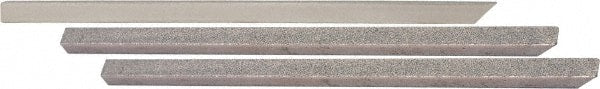 Value Collection - Coarse, Medium & Fine, Single End Diamond Hone - 250 Grit, 1/4" Wide x 1/4" High x 6" OAL - Exact Tooling