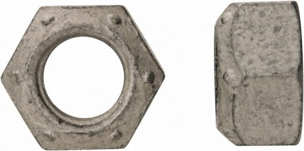 Bowmalloy - 1-1/2 - 12 Grade 9 Steel Hex Lock Nut - 2-1/4" Width Across Flats, 1-9/32" High, Bowma-Guard Finish - Exact Tooling